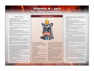 Стенд "Проверка № 1 ДАСК" (ПТС "ОКСИ-огнеборец")
