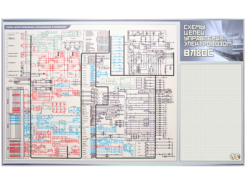 Схема электровоза вл80с цепи управления