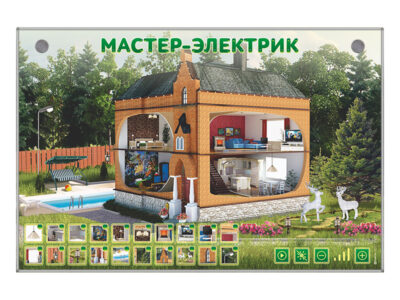 Электрифицированный светодинамический стенд "Мастер-электрик"