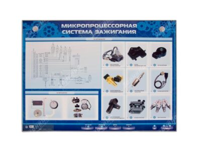 Электрифицированный светодинамический стенд "Микропроцессорная система зажигания"