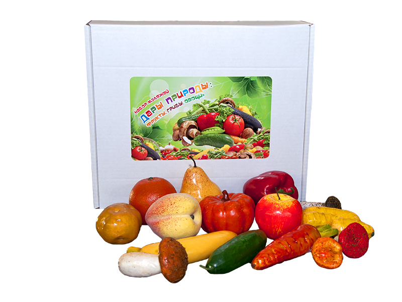 Муляжи овощей и фруктов