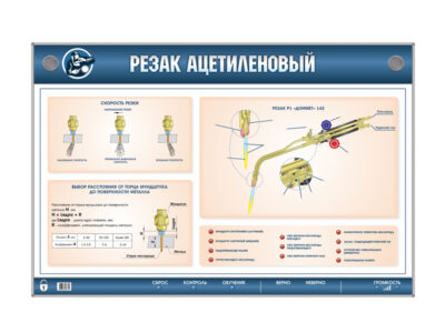 Стенд электромеханический "Резак ацетиленовый"