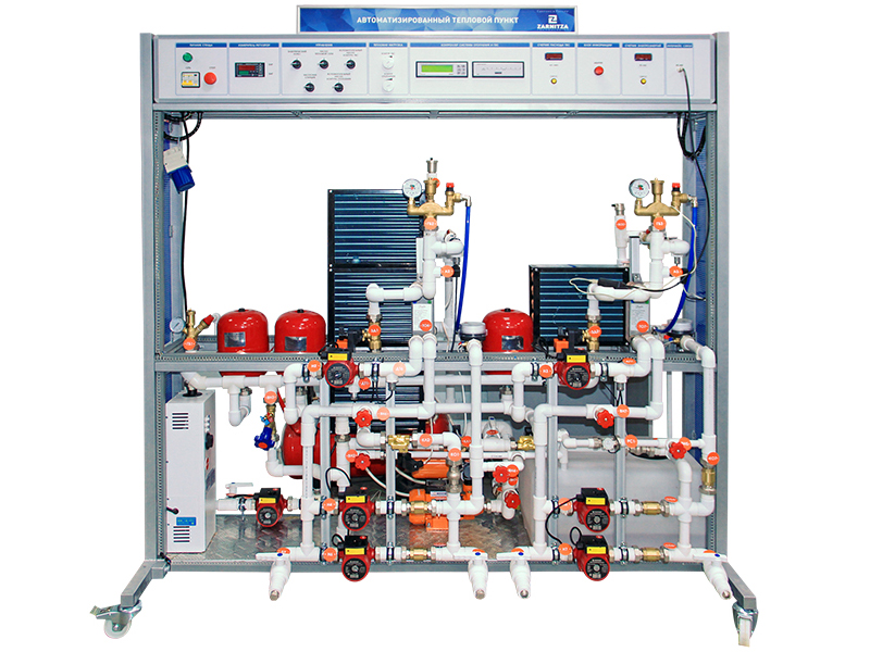 Типовое оборудование промышленных. Автоматизированный тепловой пункт. Сборка оборудования. Учебное оборудование. Типовой комплект учебного оборудования «электрические машины».